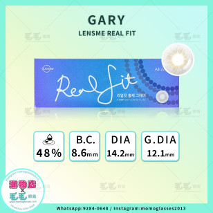 LensMe 1Day – Real Fit Gray 日拋 30片裝